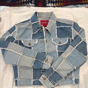 Zana-di  Denim Patchwork Jacket